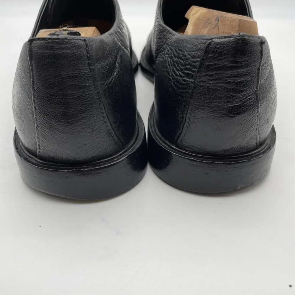 Cole Haan Beckett Black‎ Pebbled Leather Oxford Dress Shoes Mens Sz 10 C06399